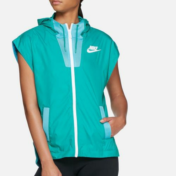 Nike Jackets & Blazers - Nike Tech Hypermesh Vest Jacket Full Zip Hooded M